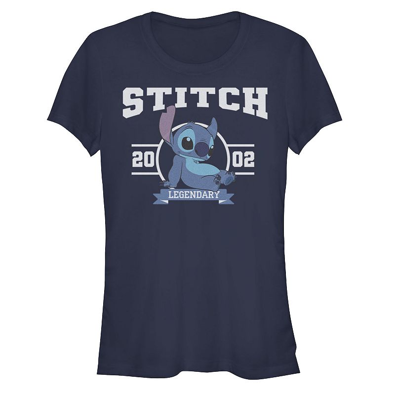 Disney's Lilo & Stitch Juniors' Legendary Stitch 2002 Graphic Tee, Girl's, 