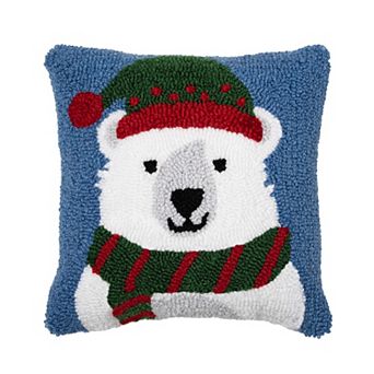 C&F Home Winter Polar Bear Throw Pillow