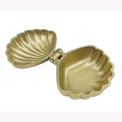 Sonoma Goods For Life® Gold Finish Shell Box