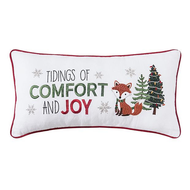 Tidings Christmas Decorative Pillows