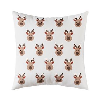 C&F Home Reindeer Christmas Pillow