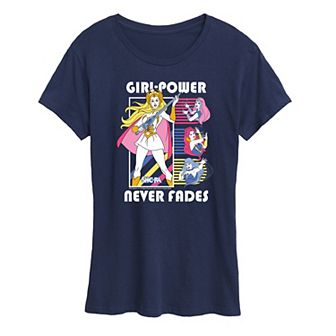 Women's She-Ra Girl Power Never Fades Graphic Tee