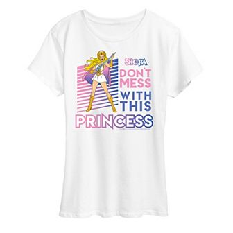 Women's She-Ra Don't Mess Princess Graphic Tee