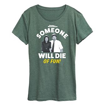 Women's Parks & Rec Die Of Fun Graphic Tee