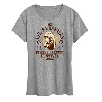 Women's Parks & Rec Lil Sebastian Graphic Tee