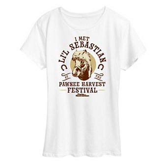 Women's Parks & Rec Lil Sebastian Graphic Tee