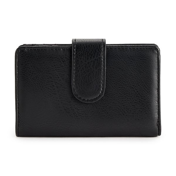 Abbey RFID-Blocking Indexer Wallet - Black