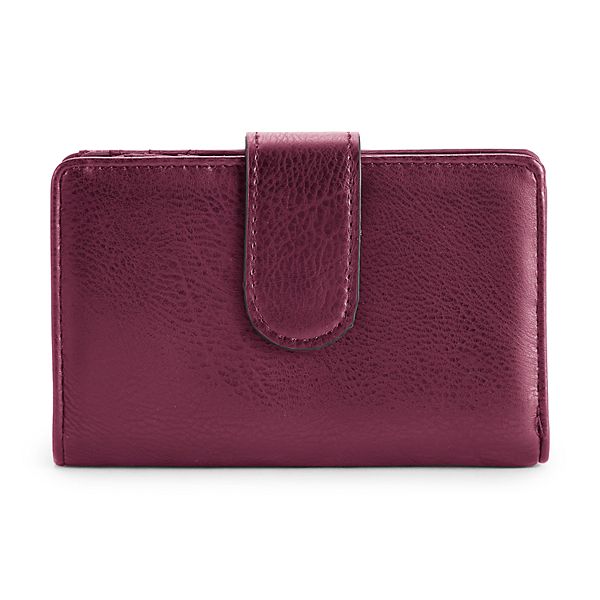 Abbey RFID-Blocking Indexer Wallet - Wine