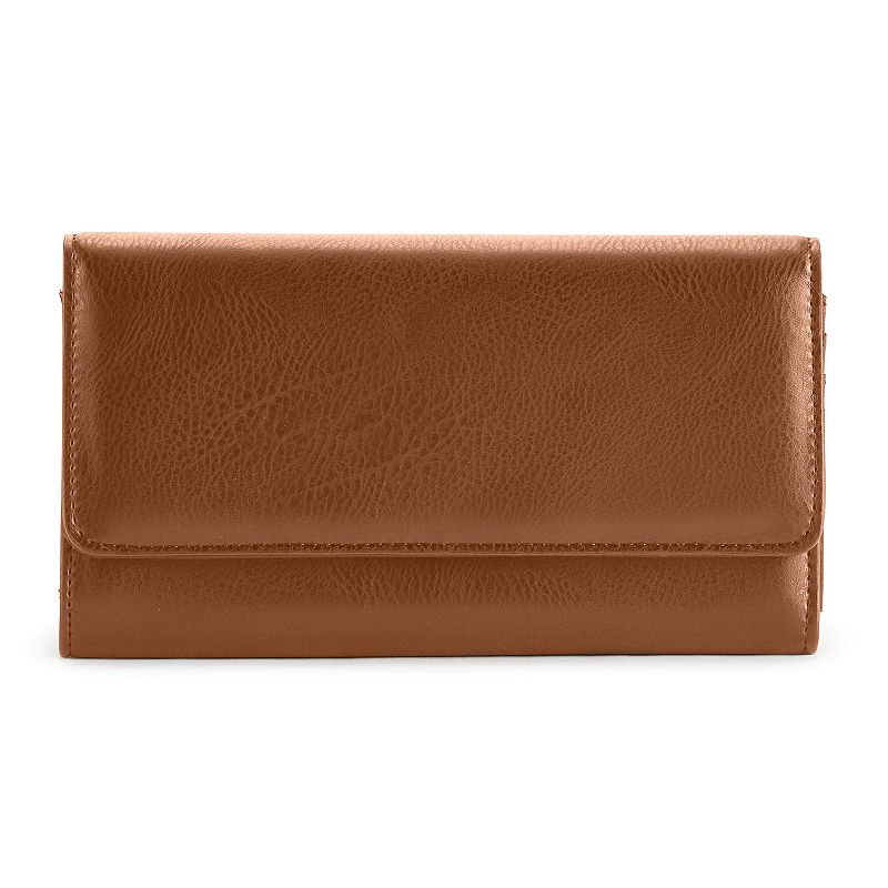Keelan RFID-Blocking Filemaster Wallet, Red