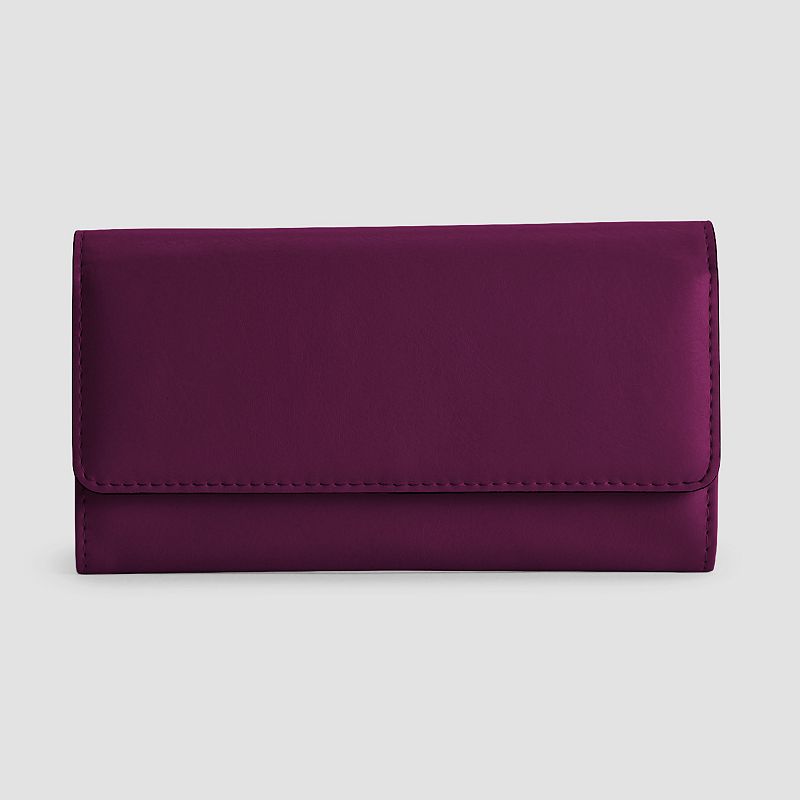 Keelan RFID-Blocking Filemaster Wallet, Purple
