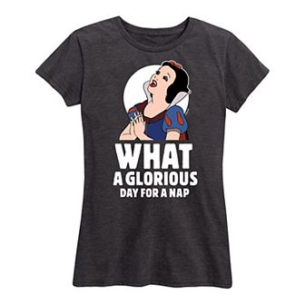 Disney Princess Snow White Women's Nap Graphic Tee
