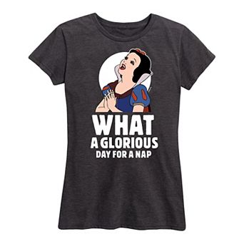 Disney Princess Snow White Women's Nap Graphic Tee