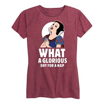 Disney Princess Snow White Women's Nap Graphic Tee
