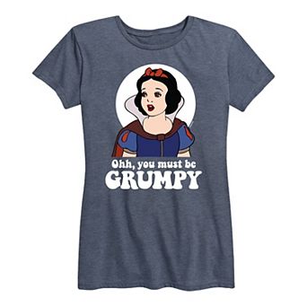 Disney Princess Snow White Women's Must Be Grumpy Graphic Tee