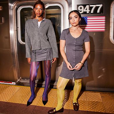 LECHERY® Lustrous Silky Shiny 40 Denier 1 Pair of Pantyhose