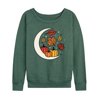 Women's Autumn Moon French Terry Long Sleeve Tee