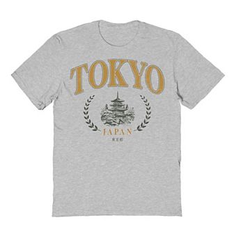 Men's Tokyo Ochre Graphic Tee