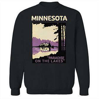 Men's Minnesota Black Fleece Sweatshirt