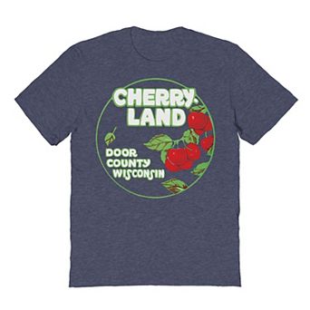 Men's Cherry Land Wisconsin Graphic Tee