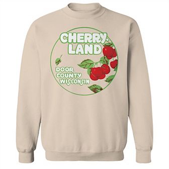 Men's Cherry Land Wisconsin Fleece Sweatshirt