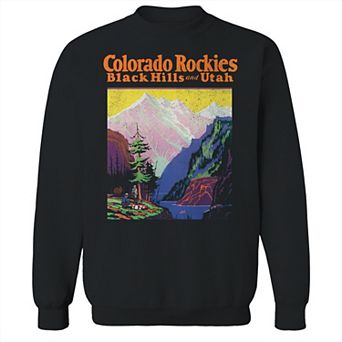 Men's Colorado Rockies Dark Fleece Sweatshirt