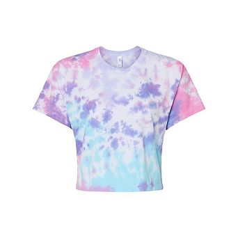Colortone Women´s Tie-dyed Crop T-shirt