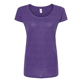 Tultex Women´s Poly-rich Scoop Neck T-shirt