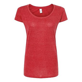 Tultex Women´s Poly-rich Scoop Neck T-shirt