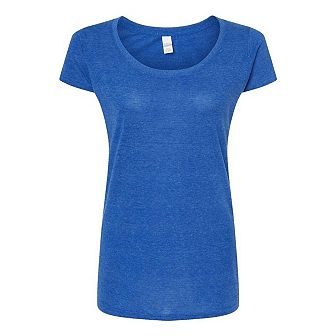 Tultex Women´s Poly-rich Scoop Neck T-shirt