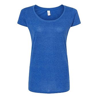 Tultex Women´s Poly-rich Scoop Neck T-shirt