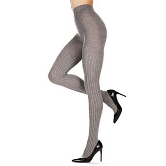 Natori Cashmere Blend Rib Knit Sweater Tights