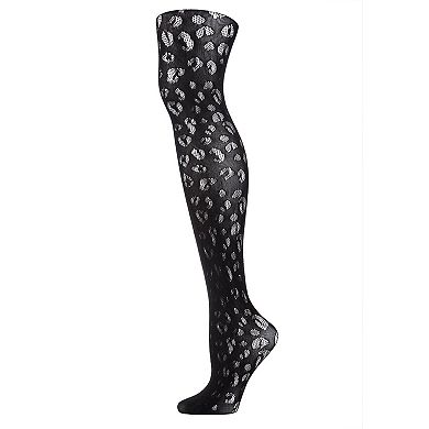 Leopard Print Semi-Opaque Net Tights