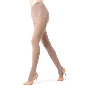 Women's Brooklyn Flat Knit Cotton Blend Sweater Tights