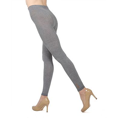 Sleek Footless Cotton Blend Sweater Tights