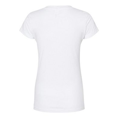 Tultex Women's Slim Fit Fine Jersey V-Neck T-Shirt