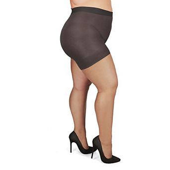 Plus Size Curvy Ultra Sheer Control Top Pantyhose