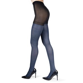 Denim Wash Style Tights