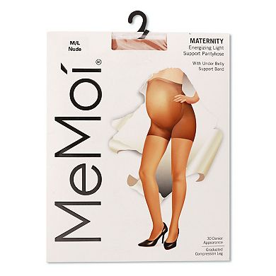 Women's Light Support Maternity Tights with Extra Large Waist