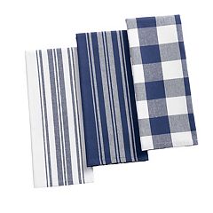 Everyday Living Solid Blue Dish Cloths, 4 pk - King Soopers