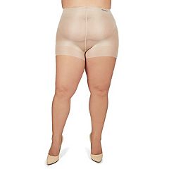 Energizing Plus Size Curvy Control Top Pantyhose