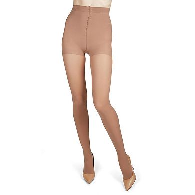 Women's Melas Microfiber Opaque Control Top Tights