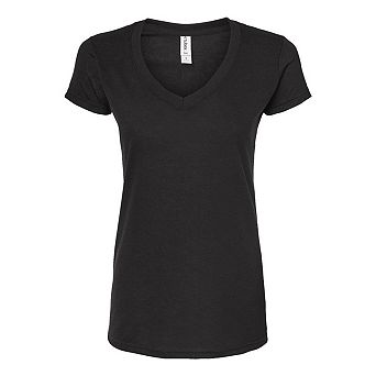 Tultex Women´s Poly-Rich V-Neck T-Shirt