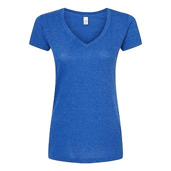 Tultex Women´s Poly-Rich V-Neck T-Shirt