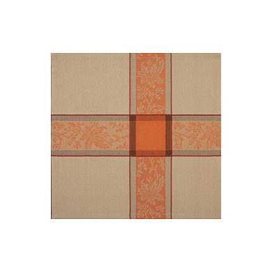Elrene Home Fashions Autumnal Harvest Jacquard Napkins, Set of 8