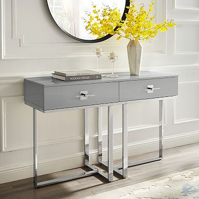 Lanai Console Table 2 Drawers