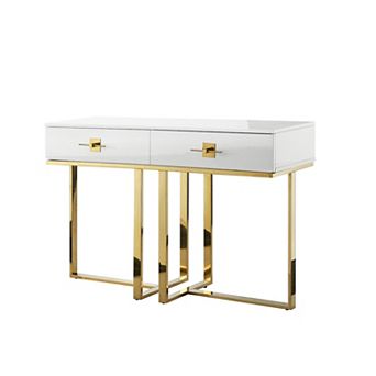 Lanai Console Table 2 Drawers