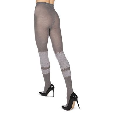 Women's Fuzzy Lush Soft Cotton Blend Sweater Tights