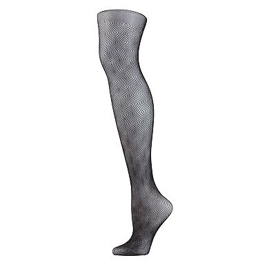 Diamond Geo Net Tights