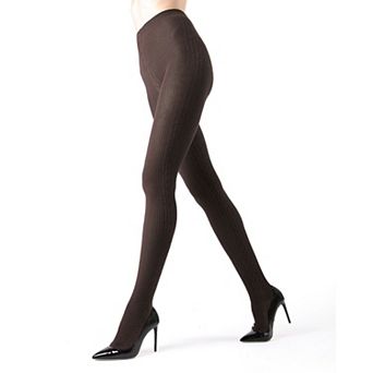 Portland Side Cable Knit Sweater Tights