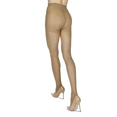 Women's Matte Micro Control Top Pantyhose 10 Denier